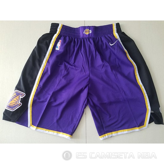 Pantalone Los Angeles Lakers Statement 2018-19 Violeta - Haga un click en la imagen para cerrar